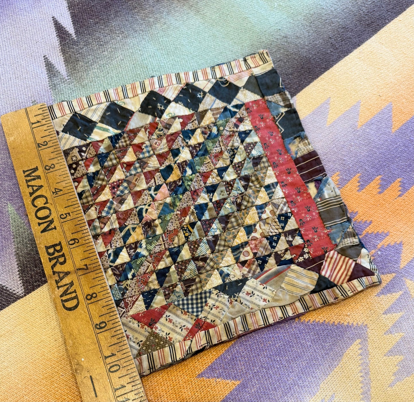 Fantastic Patchwork Doll Quilt-Dated and More