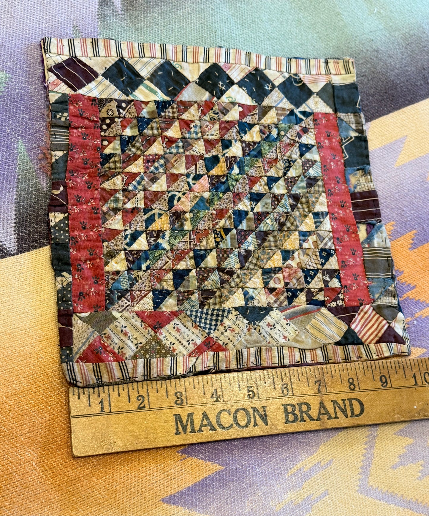 Fantastic Patchwork Doll Quilt-Dated and More