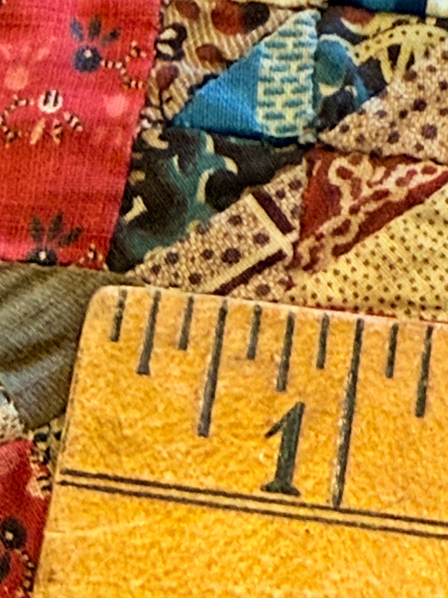 Fantastic Patchwork Doll Quilt-Dated and More