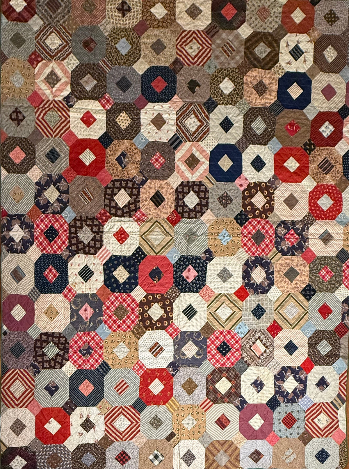 Outstanding Early Octagons Quilt
