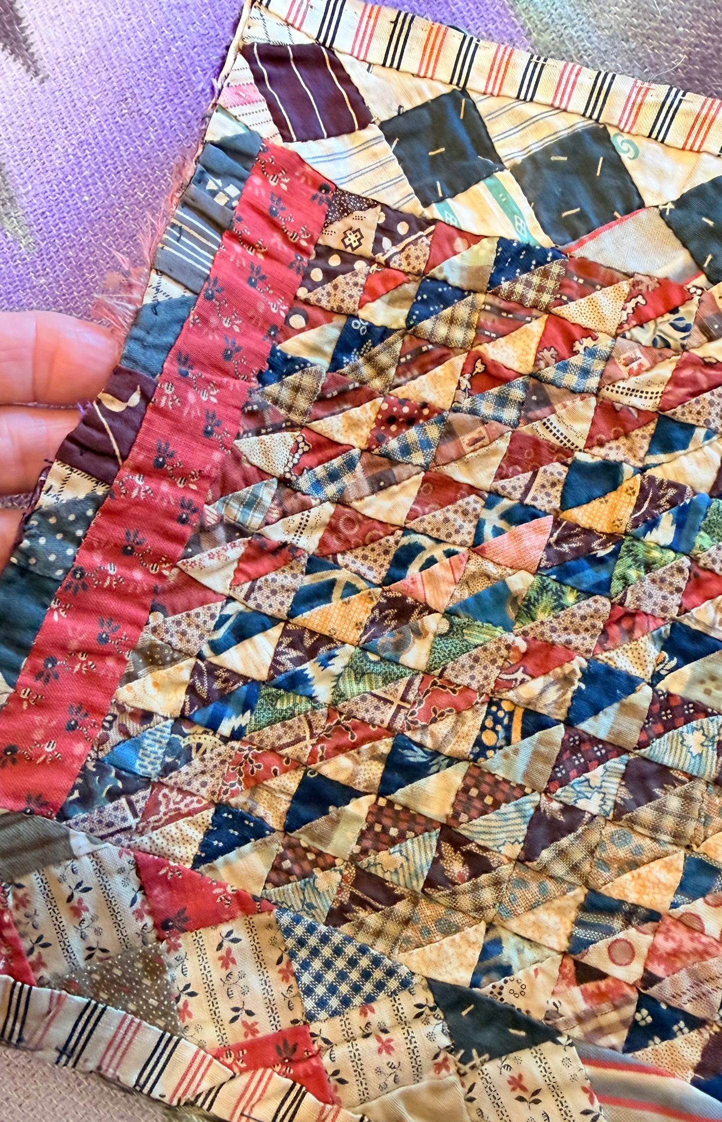 Fantastic Patchwork Doll Quilt-Dated and More
