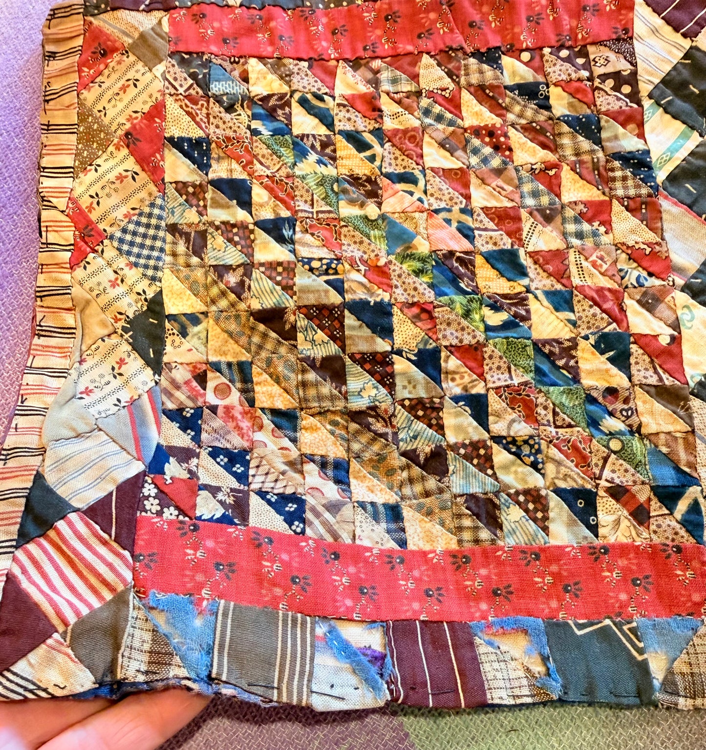 Fantastic Patchwork Doll Quilt-Dated and More