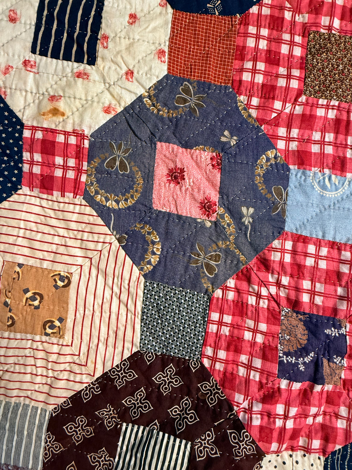Outstanding Early Octagons Quilt