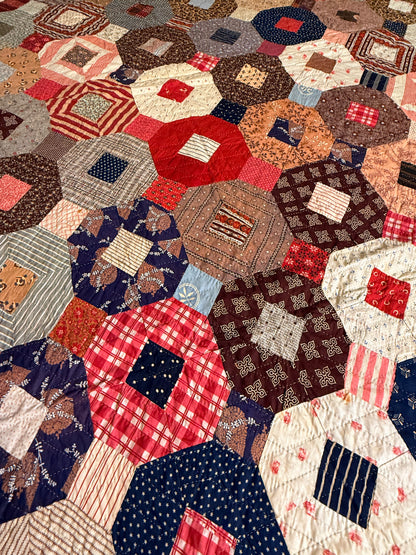 Outstanding Early Octagons Quilt