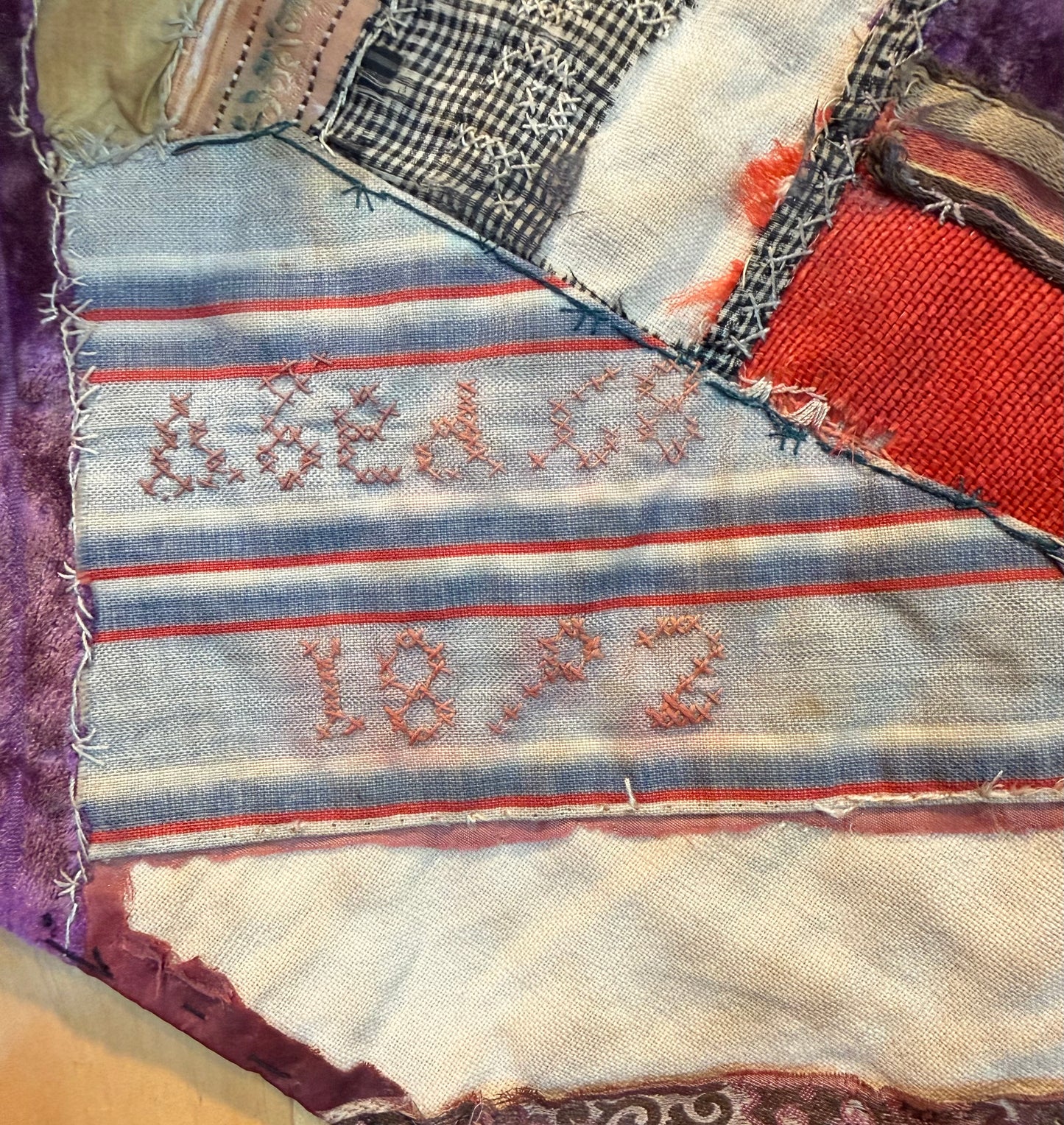Fantastic Patchwork Doll Quilt-Dated and More