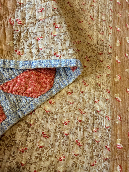 Original Flying Geese Crib or Wall Quilt