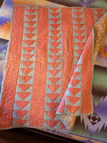 Original Flying Geese Crib or Wall Quilt