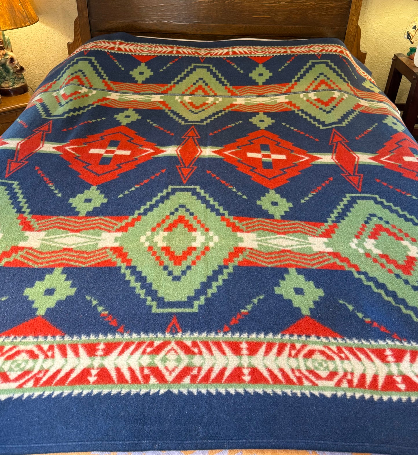 Vintage Southwest Beacon  Camp Blanket