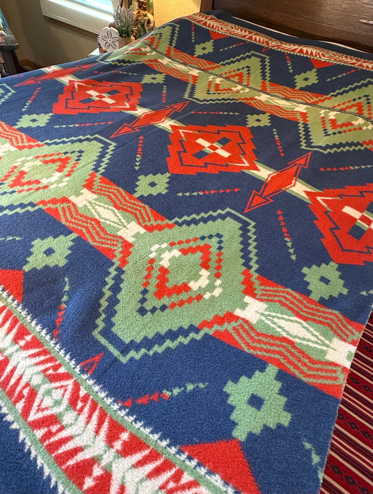 Vintage Southwest Beacon  Camp Blanket