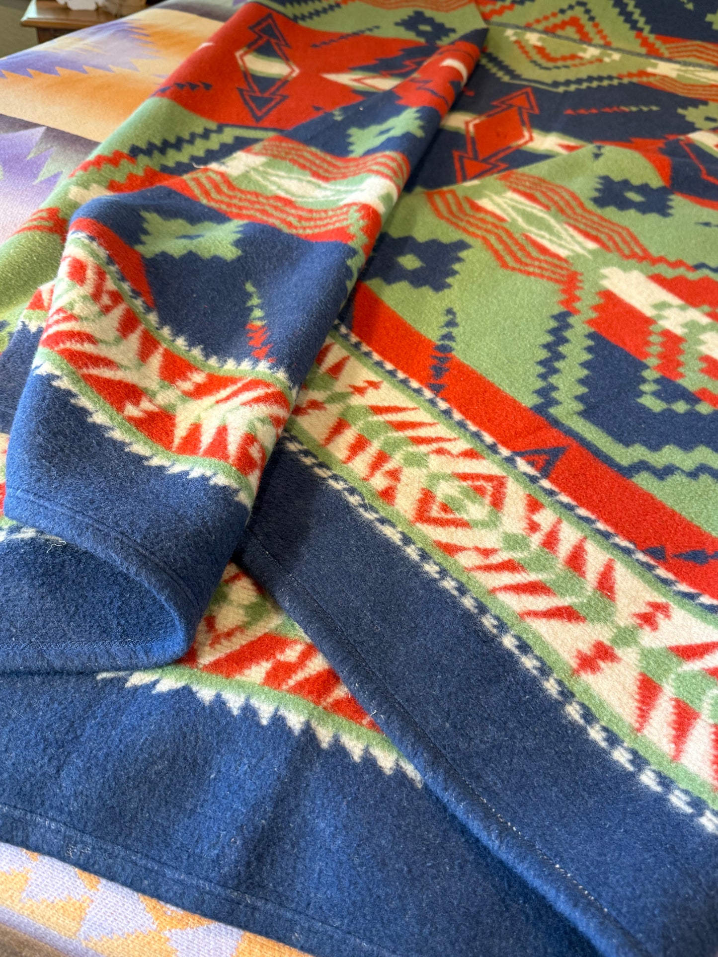 Vintage Southwest Beacon  Camp Blanket