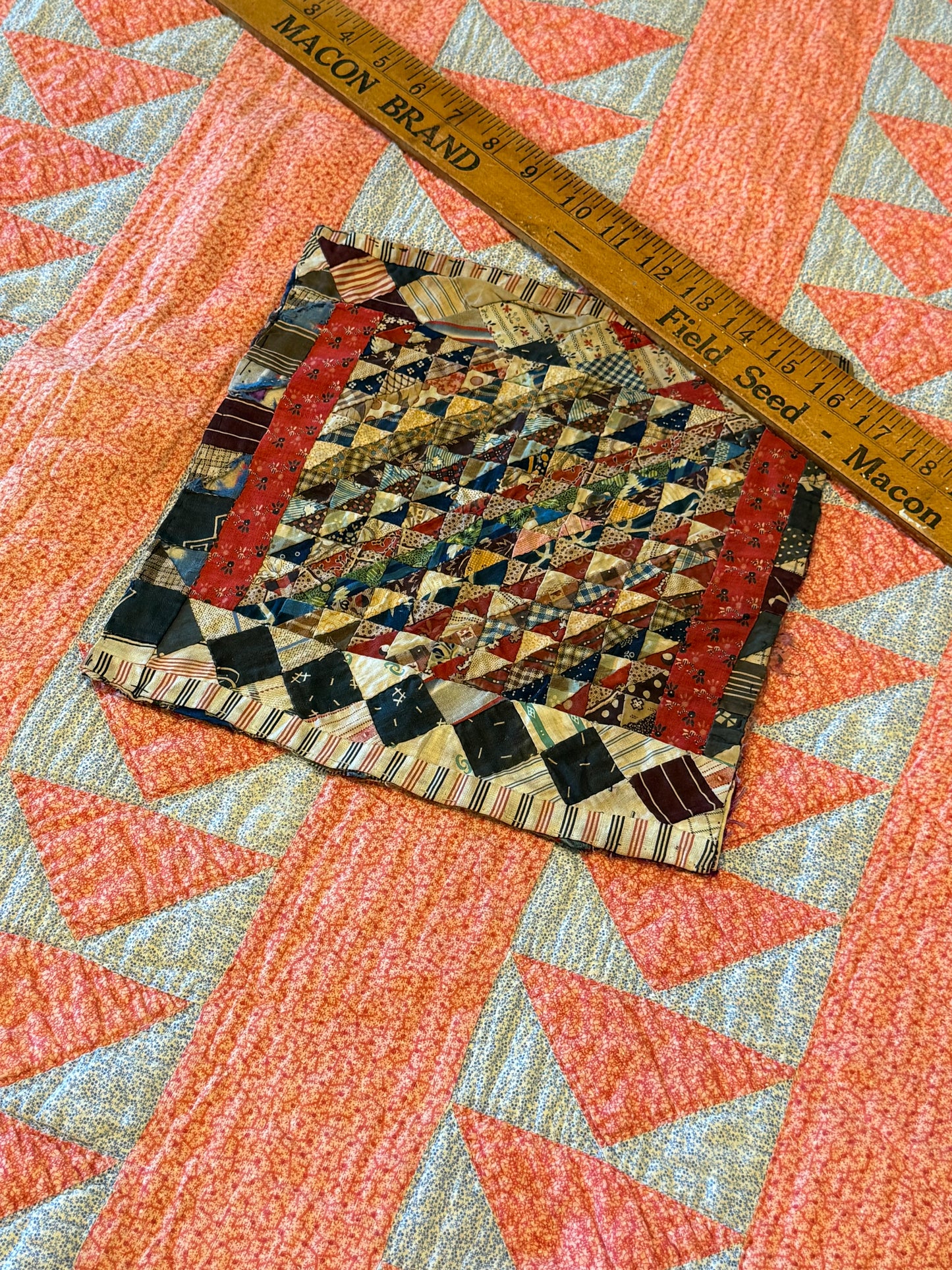 Fantastic Patchwork Doll Quilt-Dated and More