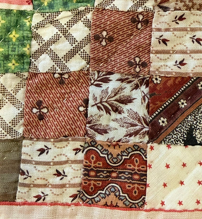 Superb Postage Stamp Patchwork Quilt
