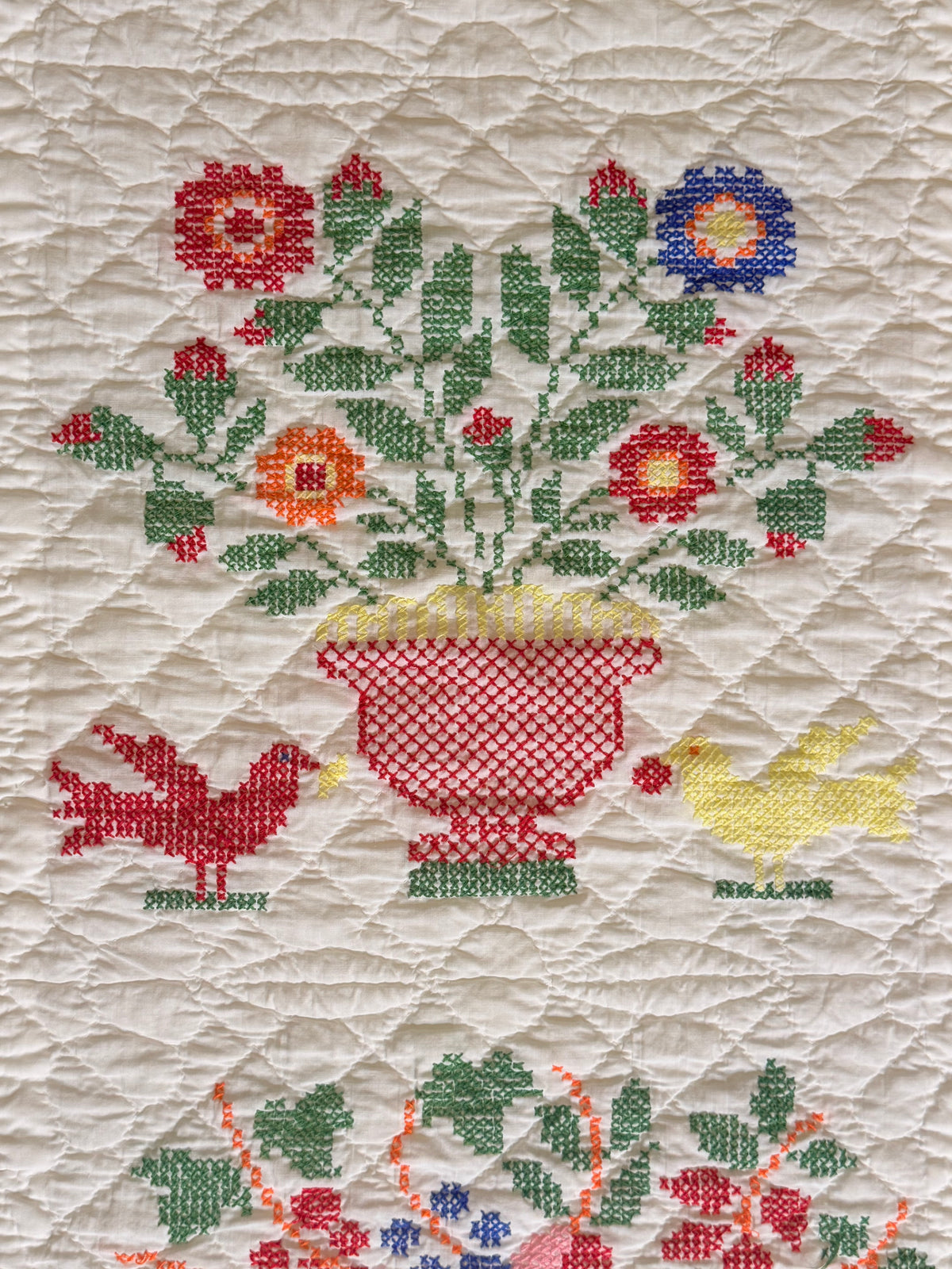 Baltimore Brides Vintage Quilt- Dated 1982 with makers name