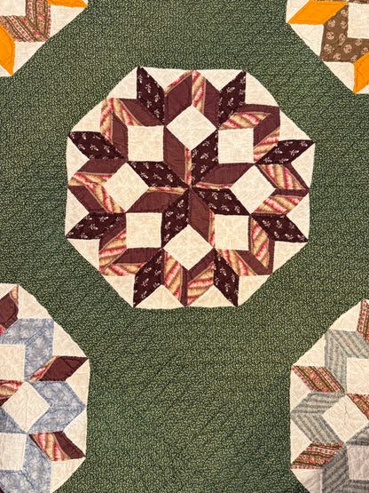Carpenters Wheel Quilt