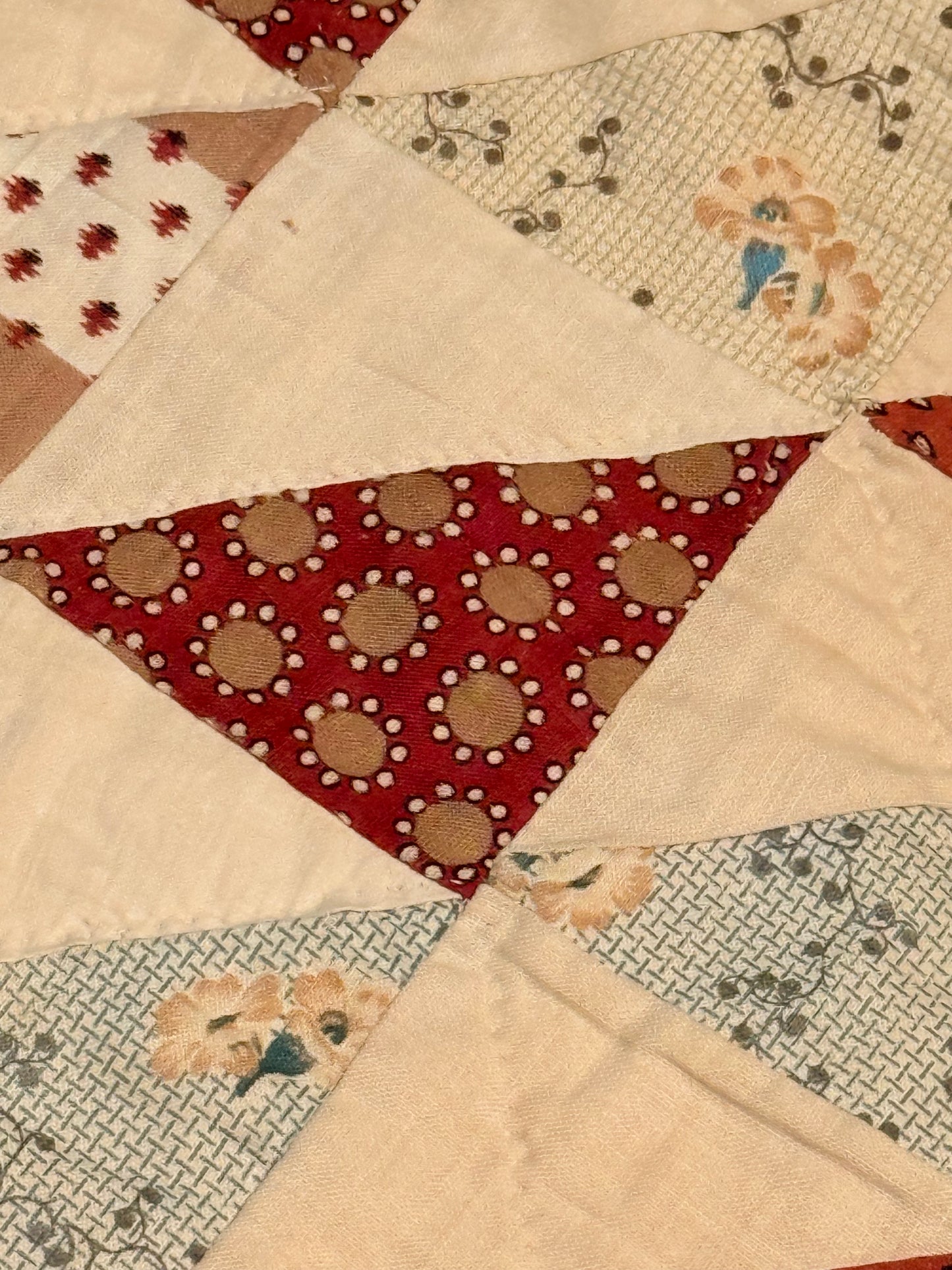 Flock of Geese Scrappy Quilt