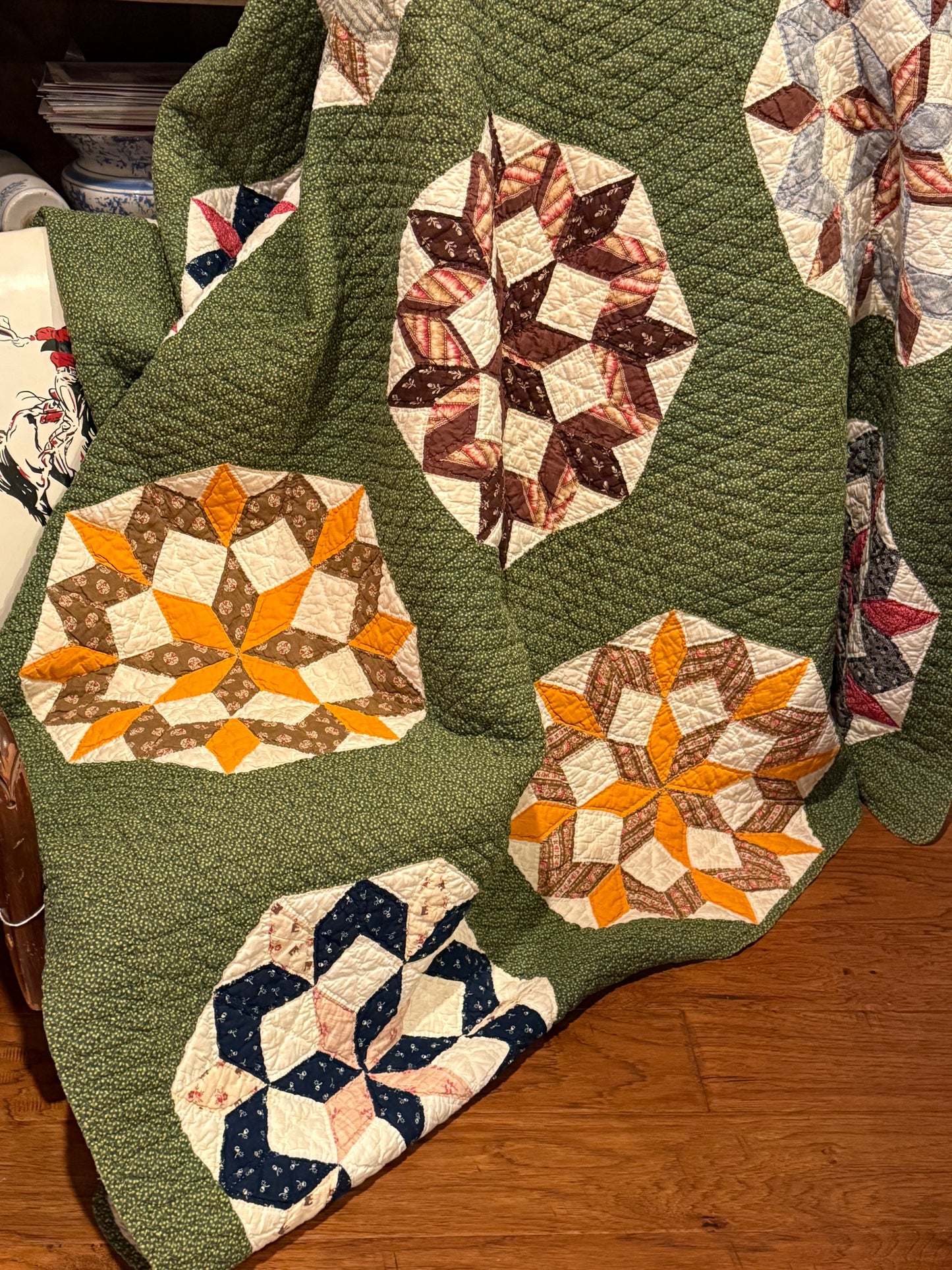 Carpenters Wheel Quilt