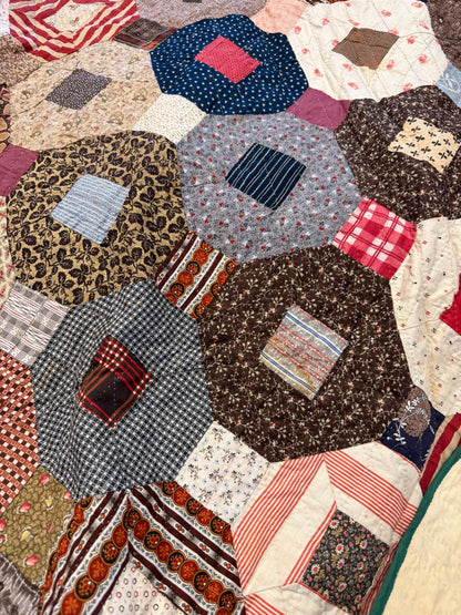 Outstanding Early Octagons Quilt