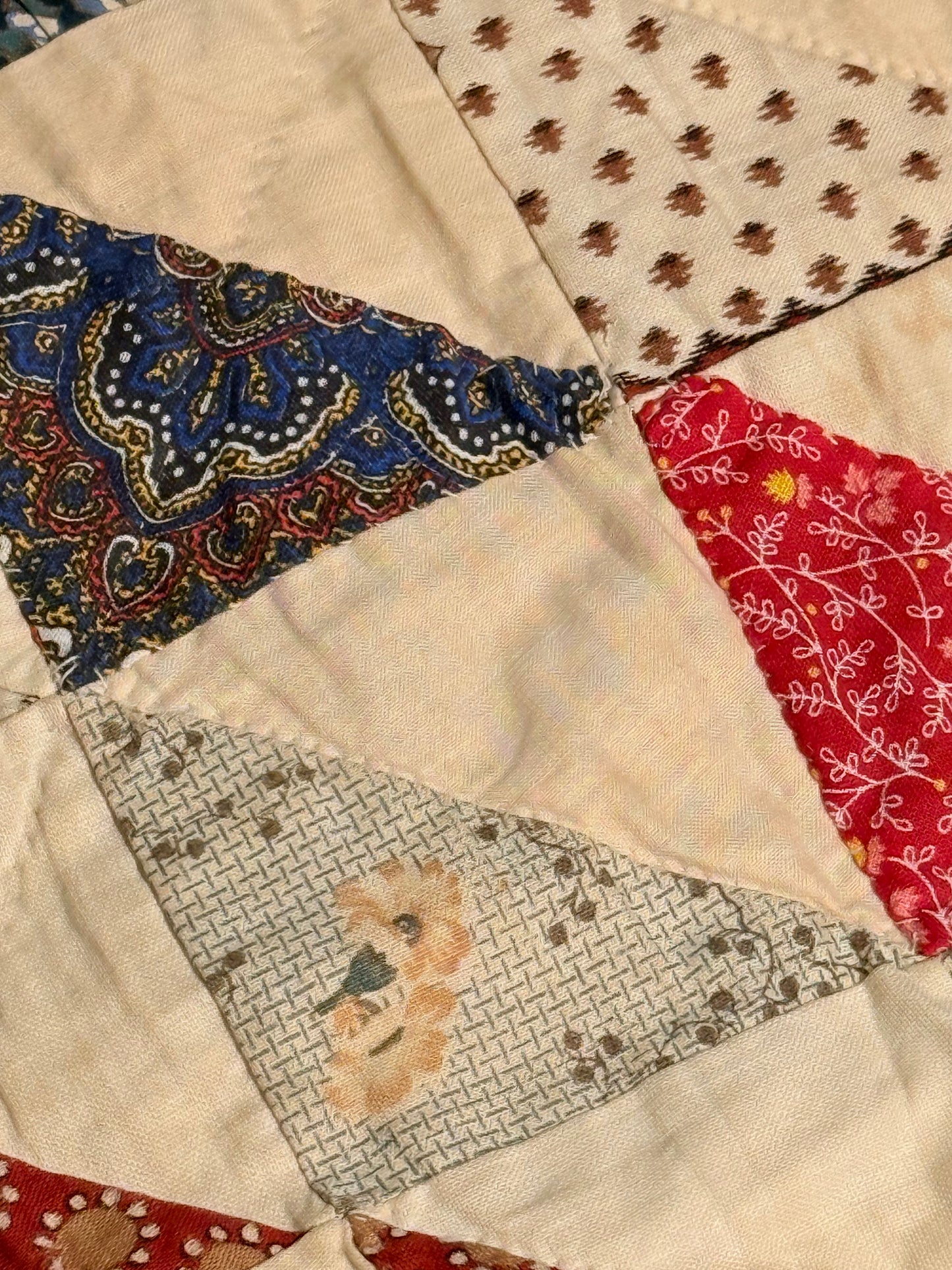 Flock of Geese Scrappy Quilt