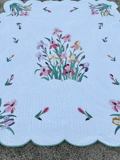 The Iris Garden Quilt