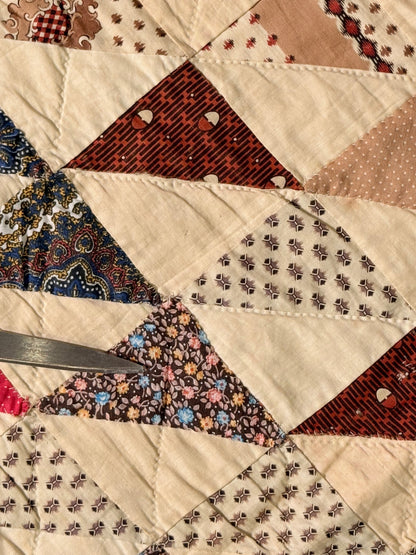Flock of Geese Scrappy Quilt