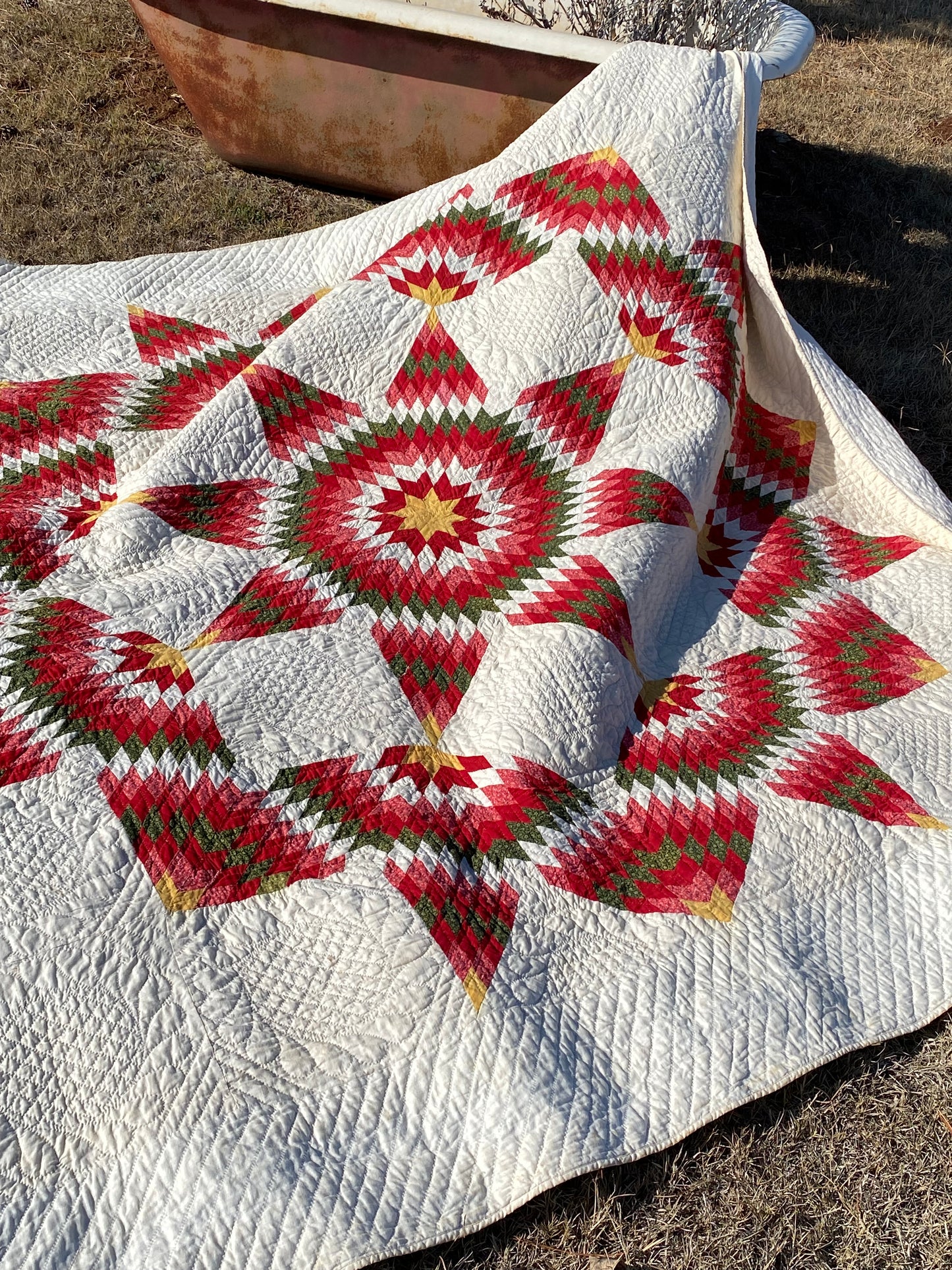 Early Broken Star Quilt