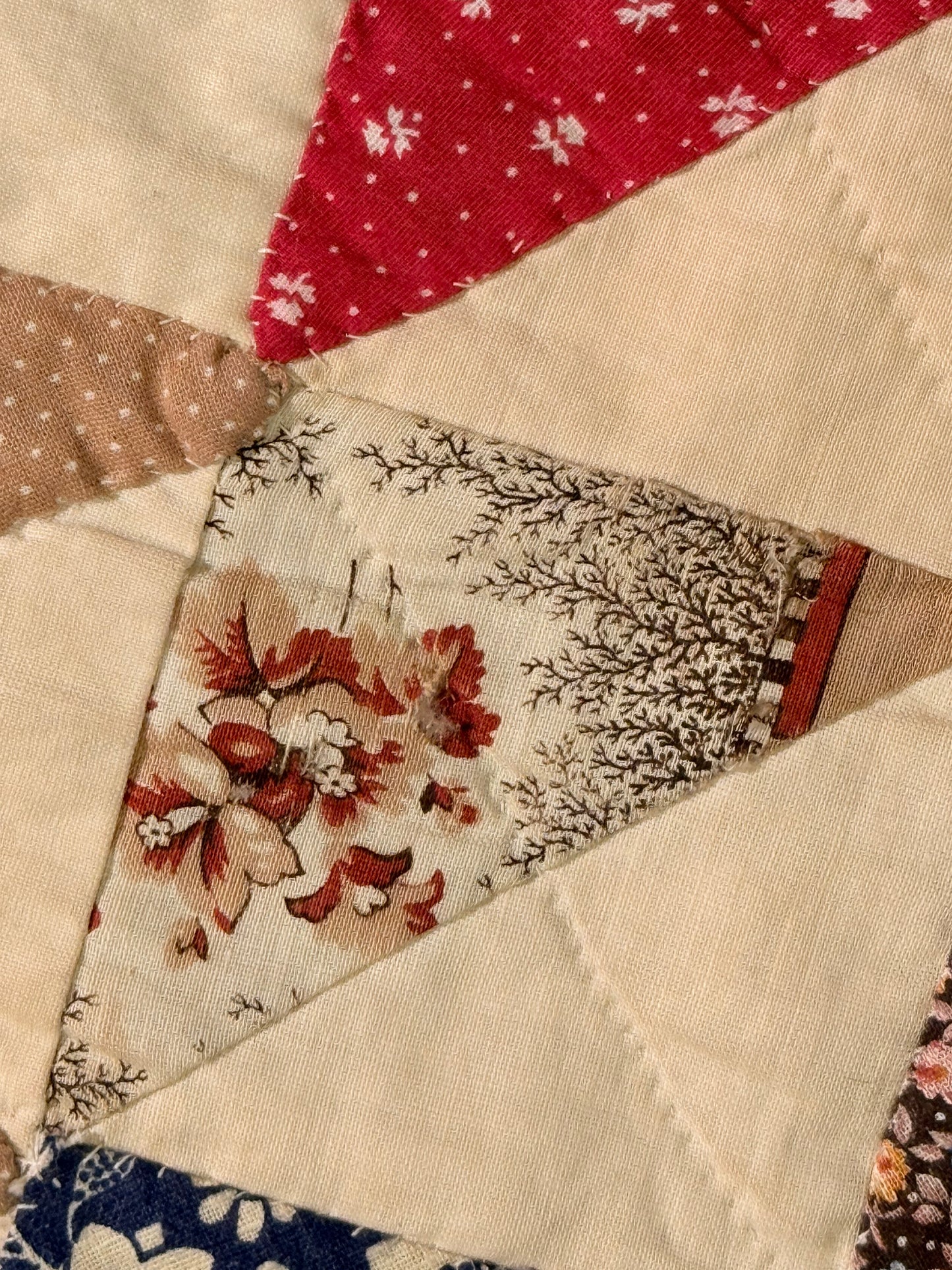 Flock of Geese Scrappy Quilt