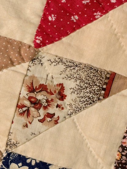 Flock of Geese Scrappy Quilt