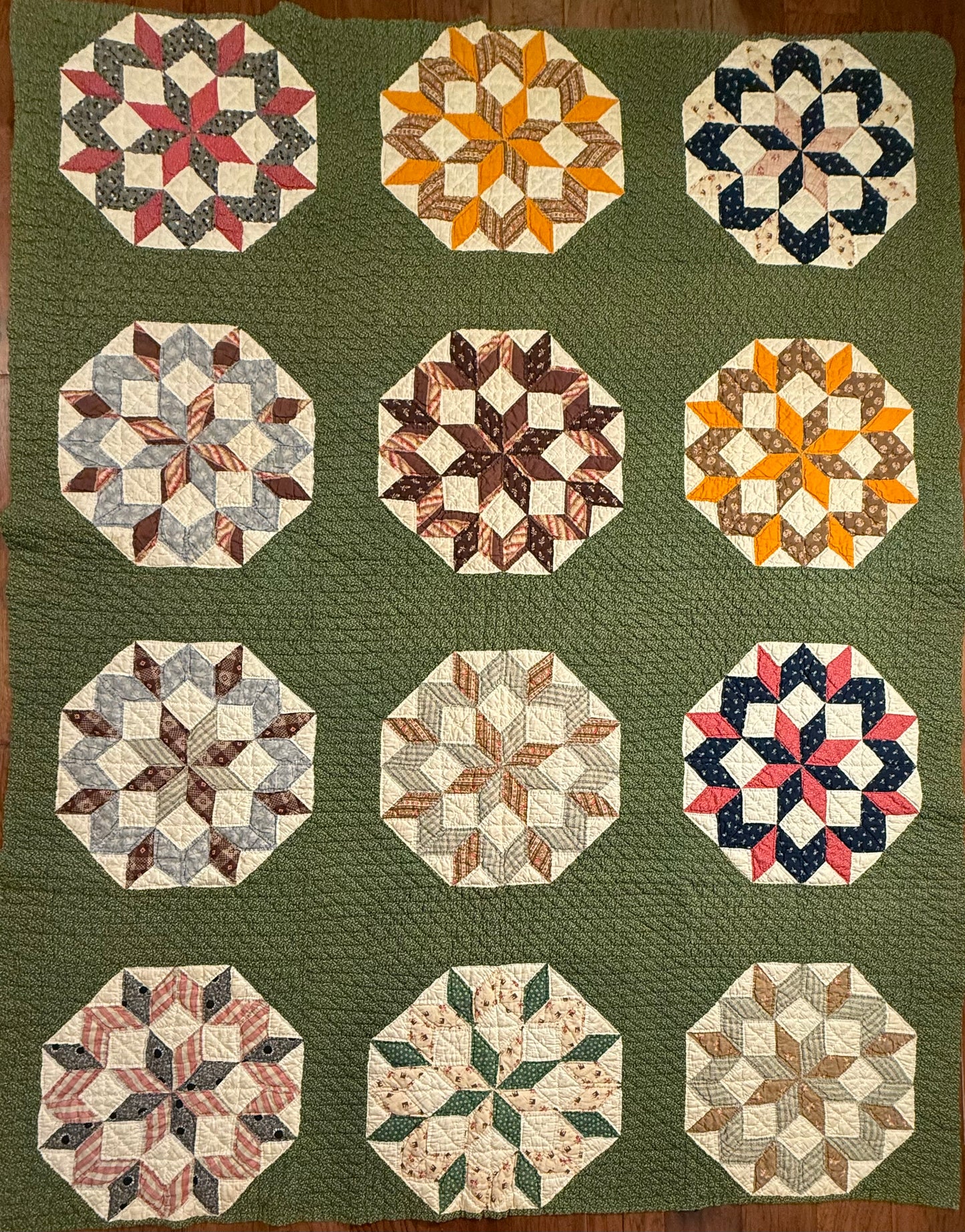 Carpenters Wheel Quilt
