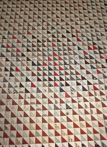 Flock of Geese Scrappy Quilt