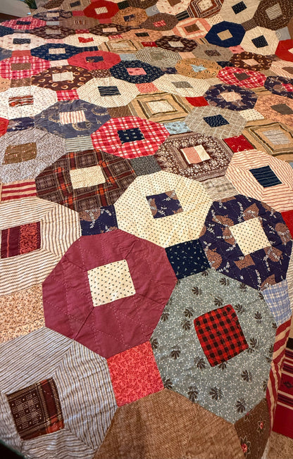 Outstanding Early Octagons Quilt