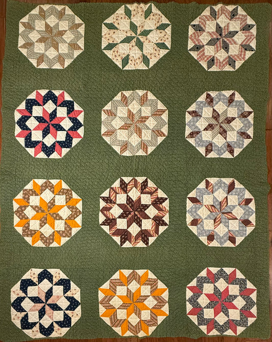 Carpenters Wheel Quilt
