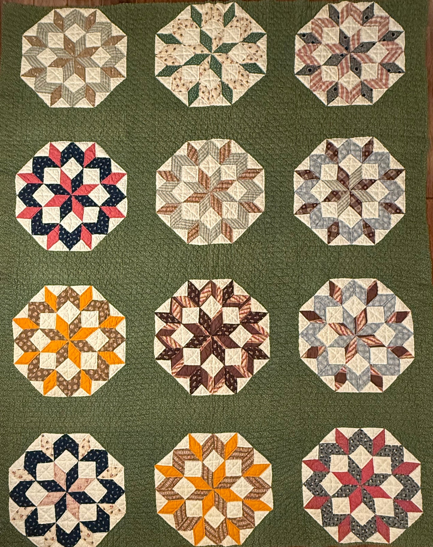 Carpenters Wheel Quilt