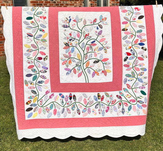 Autumn Leaves Vintage Quilt