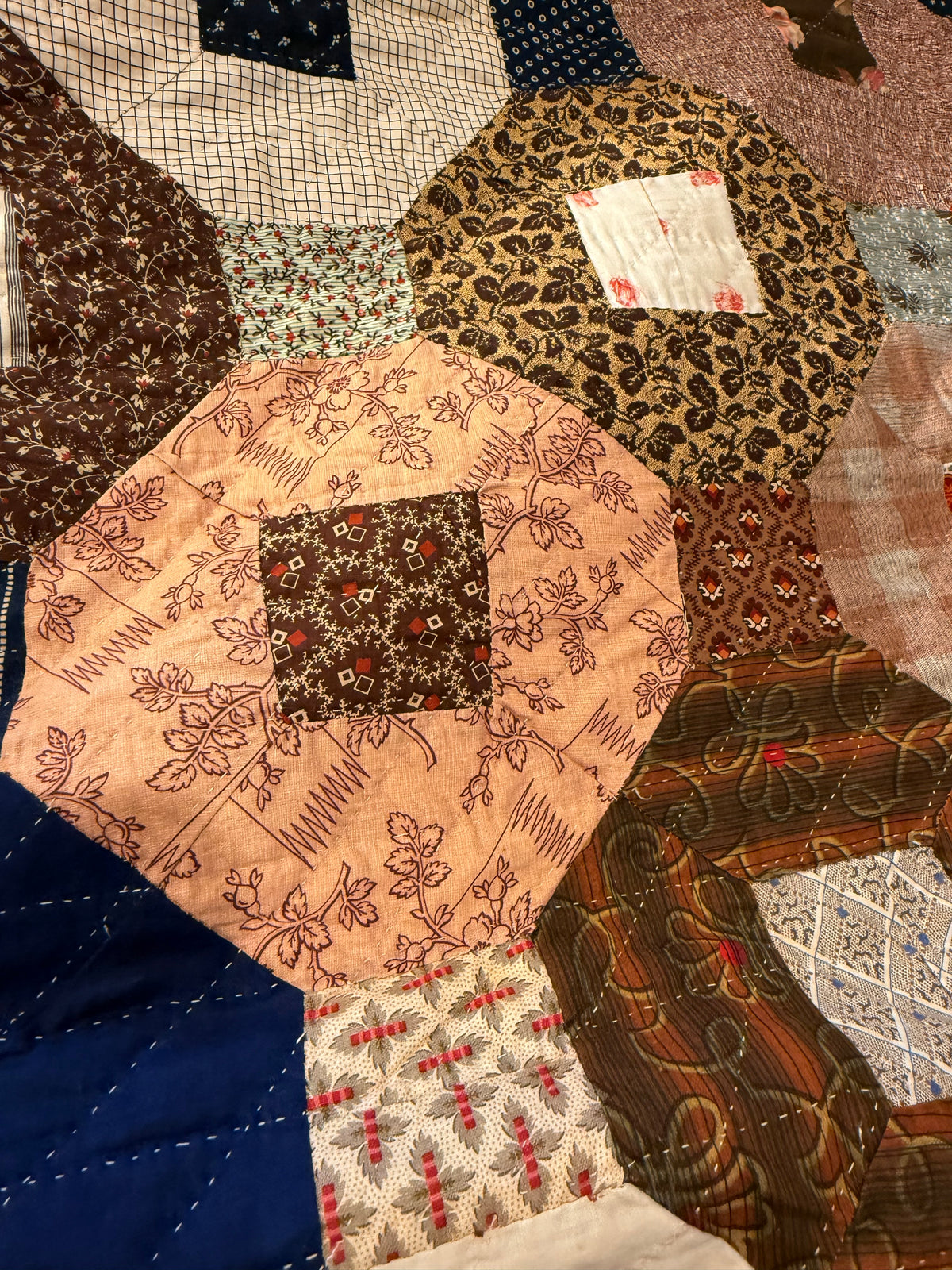 Outstanding Early Octagons Quilt