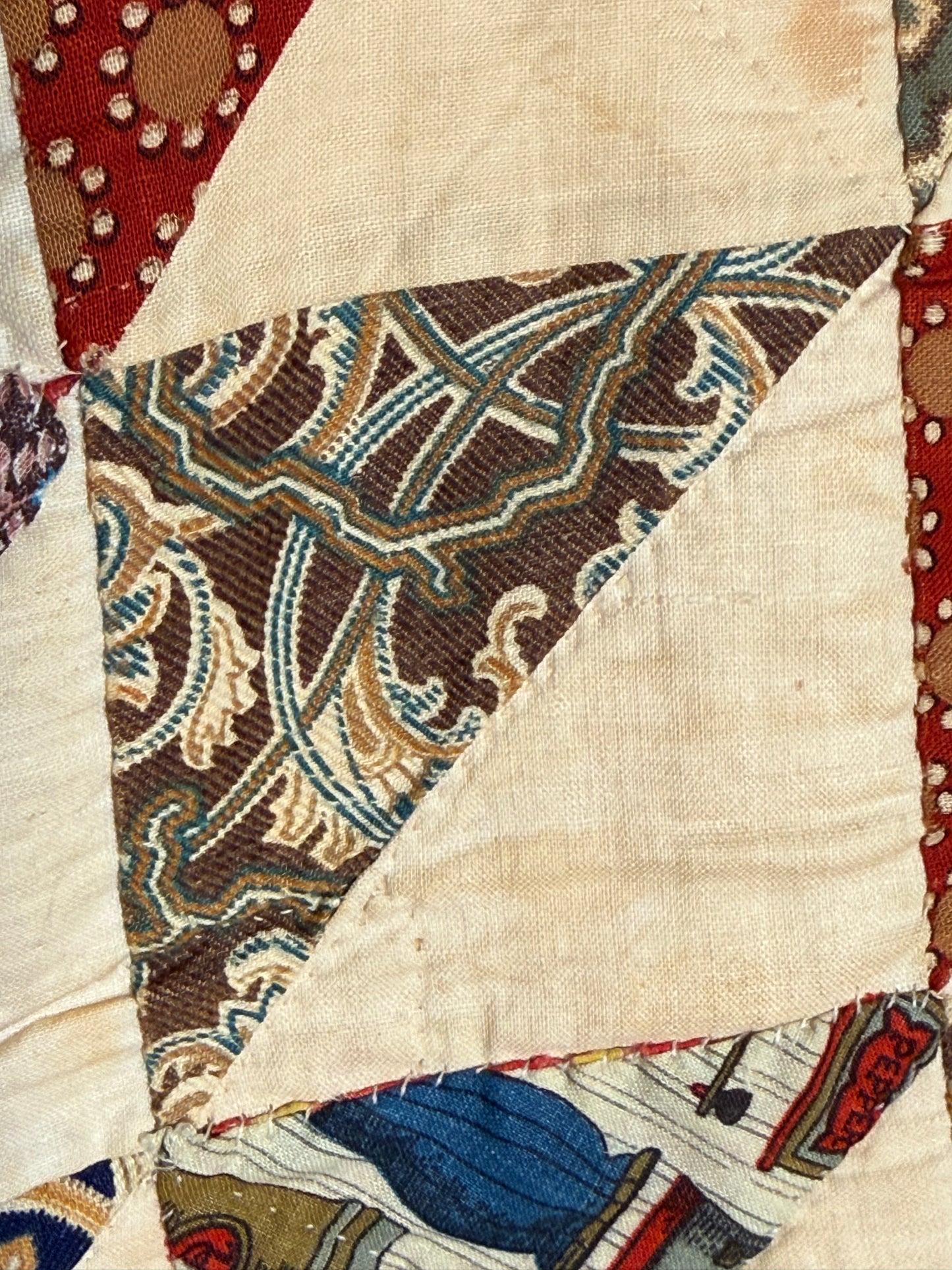 Flock of Geese Scrappy Quilt