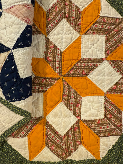 Carpenters Wheel Quilt