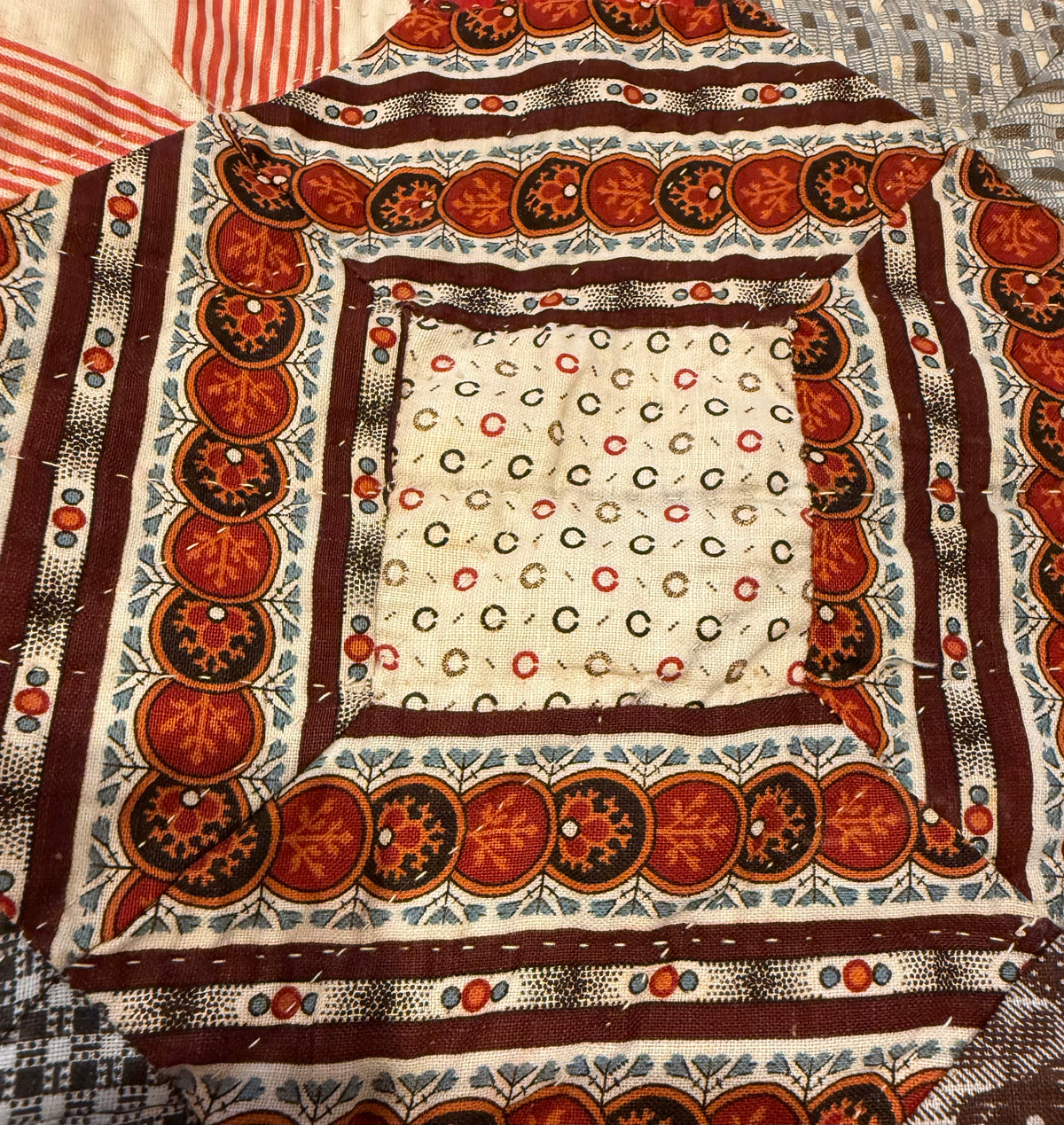 Outstanding Early Octagons Quilt