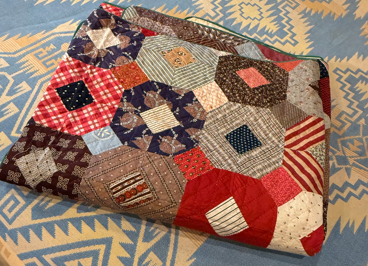 Outstanding Early Octagons Quilt