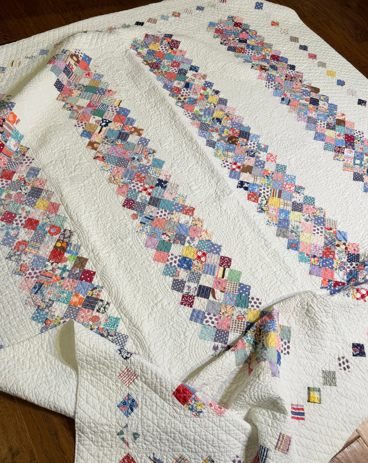 Strippie Bars of Patchwork Quilt