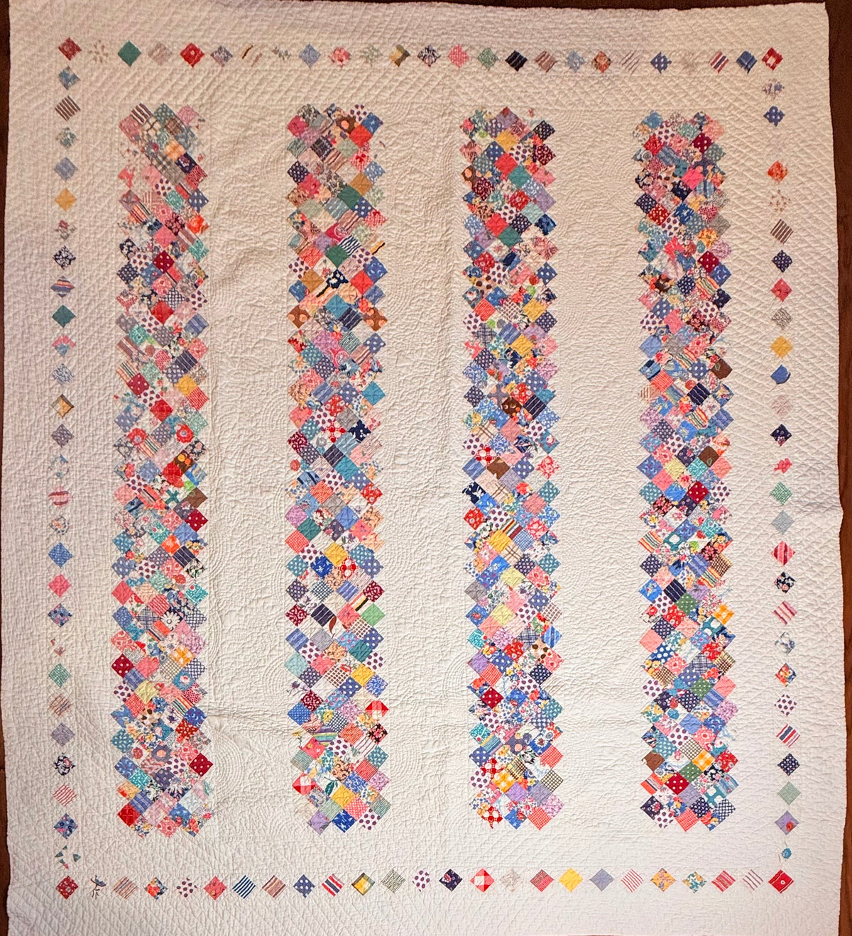 Strippie Bars of Patchwork Quilt