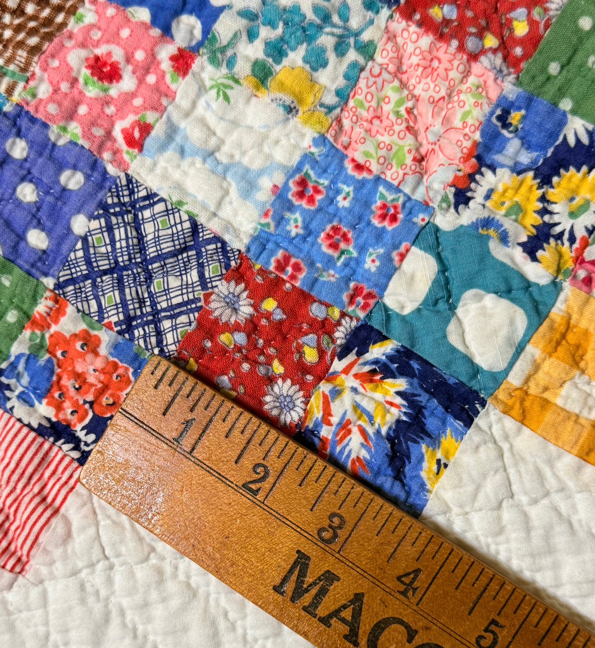 Strippie Bars of Patchwork Quilt