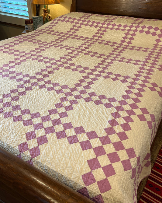 Double Irish Chain Quilt