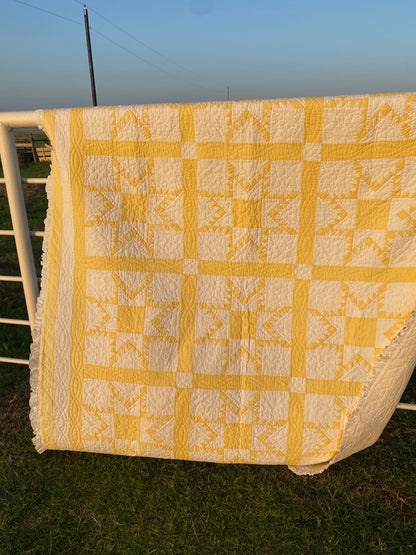 Feathered Stars Quilt- Pending