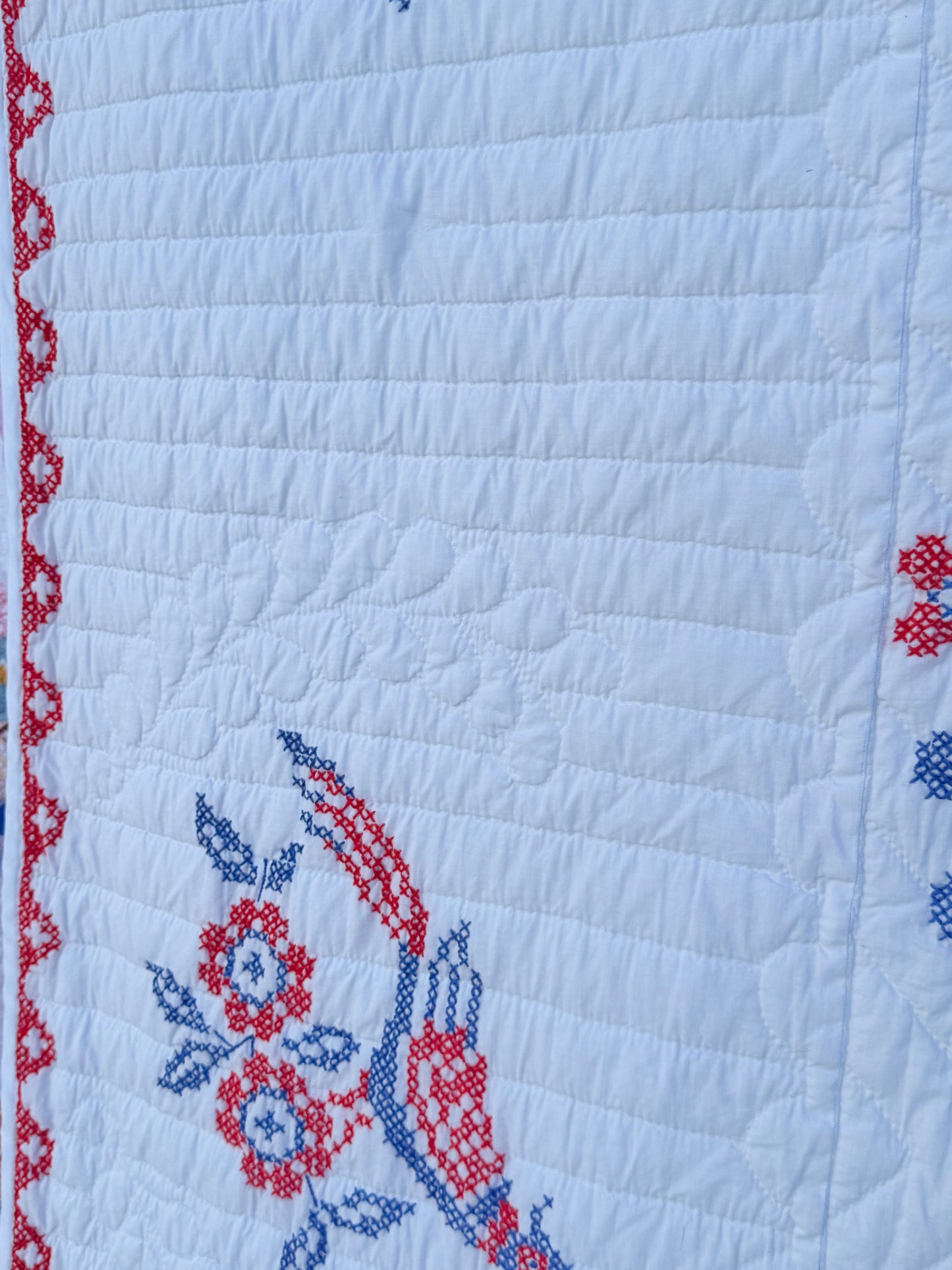 Vintage Americana Eagle Bicentennial Quilt