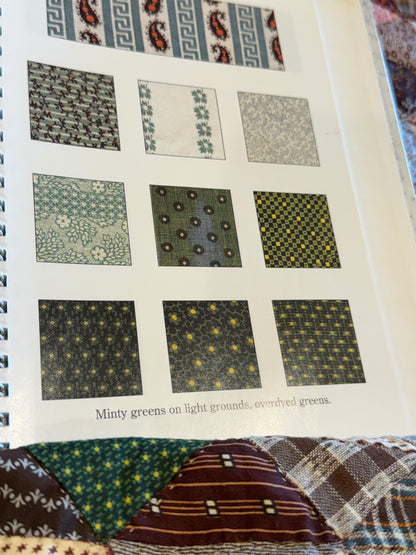Outstanding Half Square Triangles 4 Block Early Quilt with Zig Zag Border