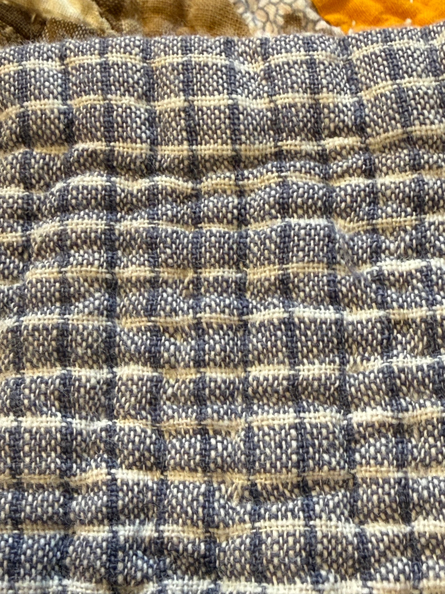 Southern  Star and Bars with Patchwork Border Quilt