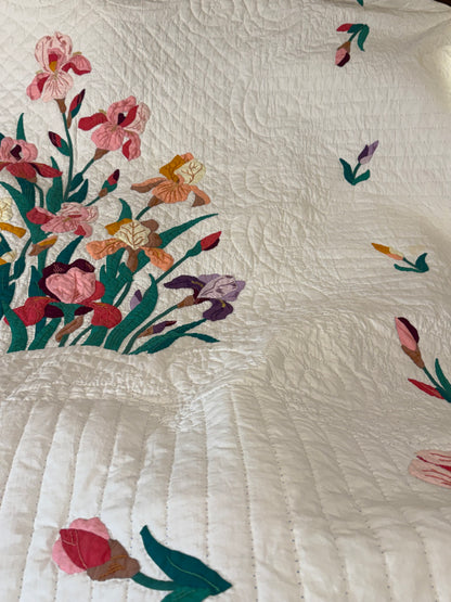 The Iris Garden Quilt