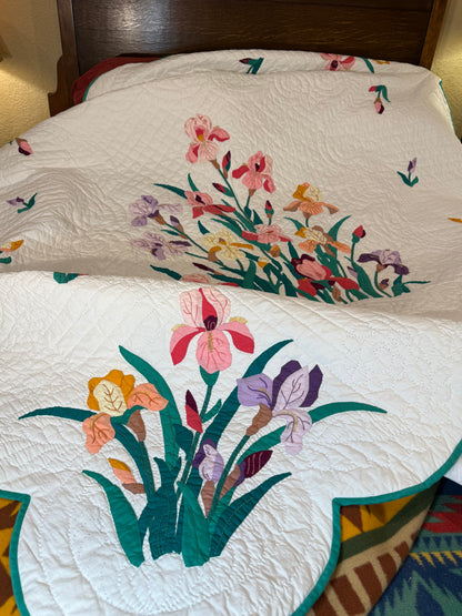 The Iris Garden Quilt