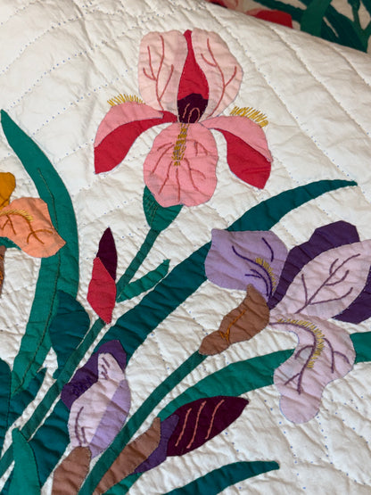 The Iris Garden Quilt