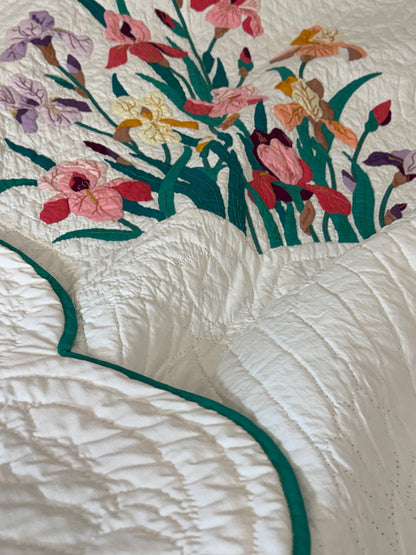 The Iris Garden Quilt